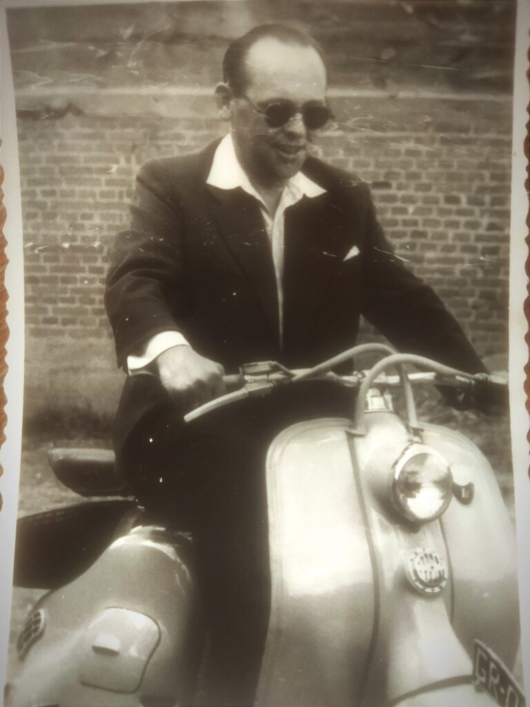 Skimiatycze, 1959 r.; lato u wujostwa Szymańskich